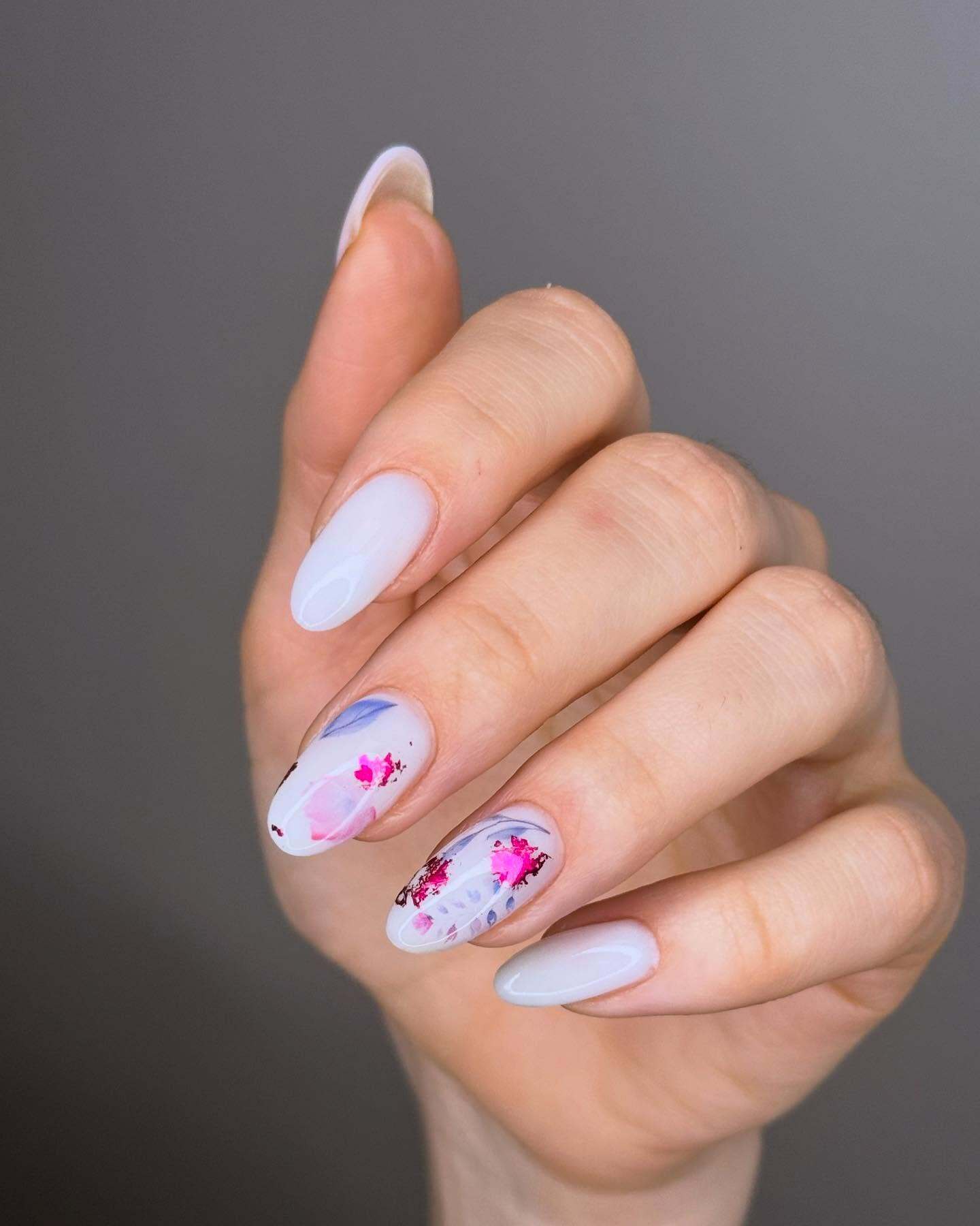 Manicure and nail art at Body Roll Spa